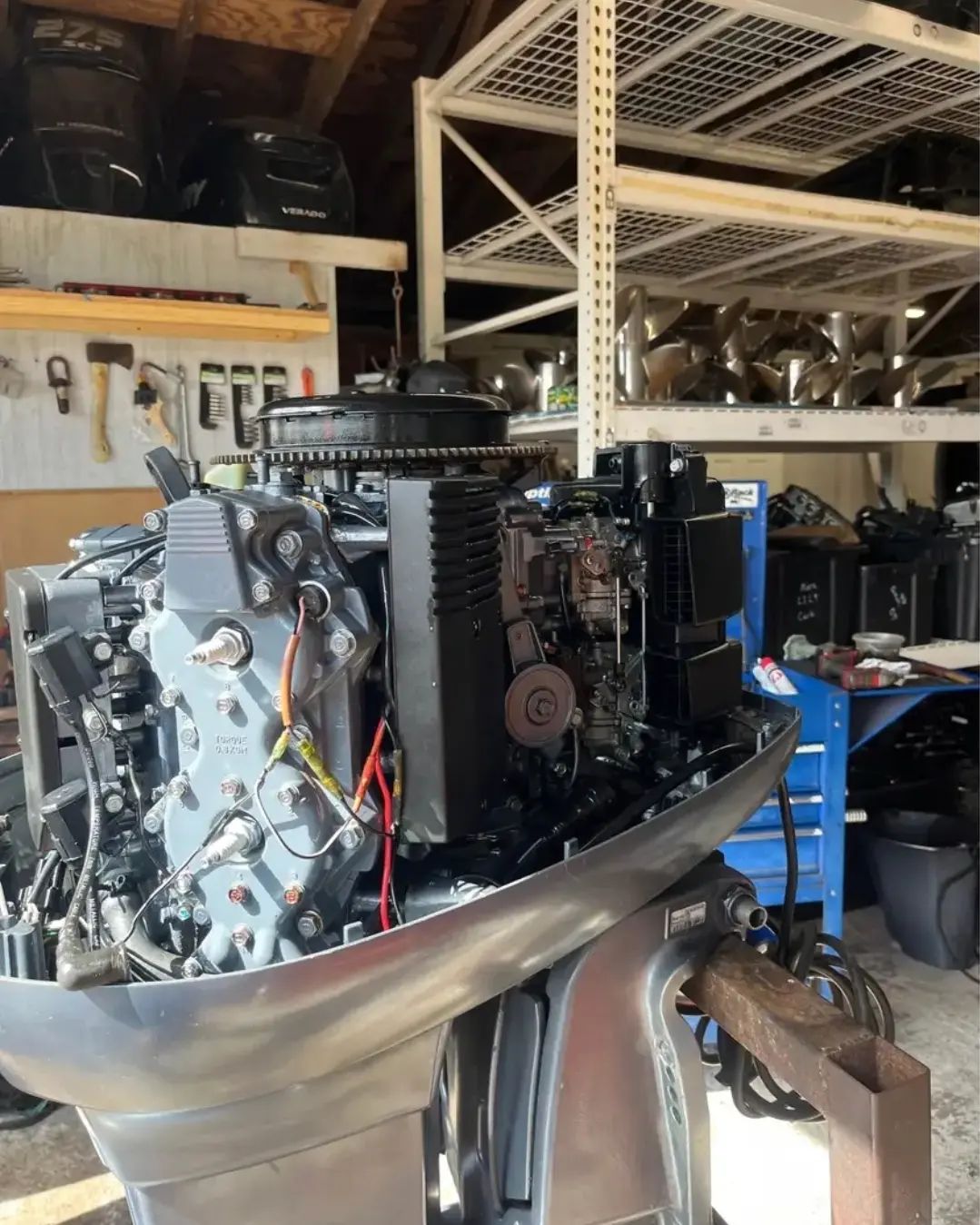 115 HP 2-Stroke Yamaha Outboard Motor - Image 4